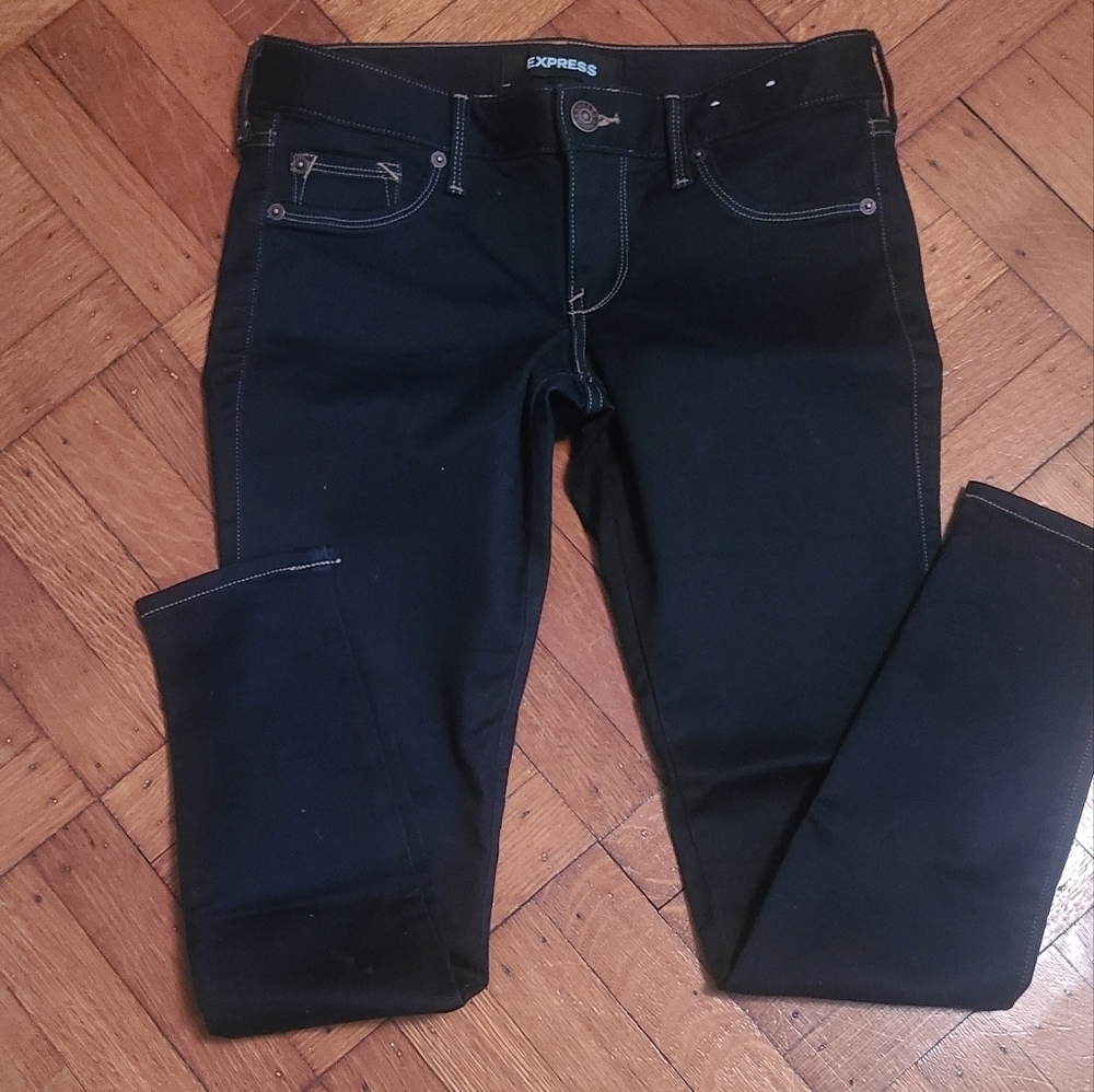 Express new straight leg jeans 2s - Picture 2 of 7